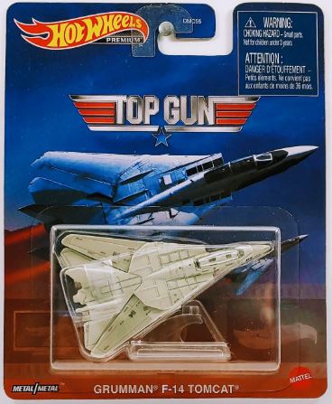 New 2022 Hot Wheels Top Gun Grumman F-14 Tomcat Retro Entertainment