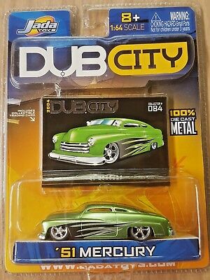 New 2004 Dub City '51 Mercury Jada Toys Green & Black
