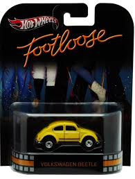 New 2012 Hot Wheels Footloose Volkswagen Beetle Retro Entertainment Car