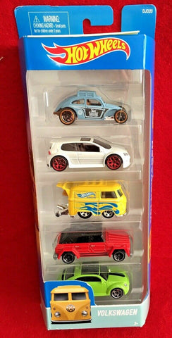 New 2016 Hot Wheels Volkswagen 5 Pack