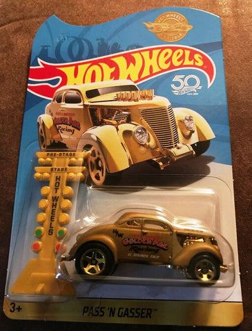 New 2018 Hot Wheels Pass 'N Gasser Gold Series Limited Edition