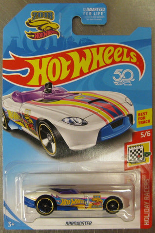 New 2018 Hot Wheels Rrroadster Holiday Racers Treasure Hunt Car 5-6