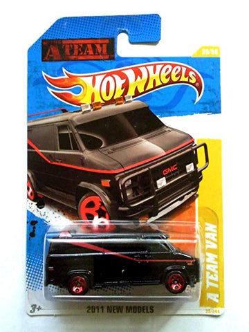 New 2011 Hot Wheels 2011 New Model A-Team Van Movie Car Truck