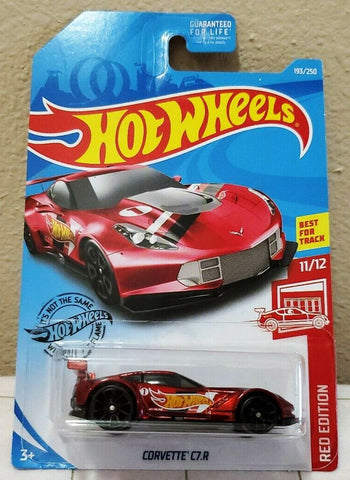 New 2019 Hot Wheels Corvette C7.R Red Edition Spectraflame Paint Variation Error