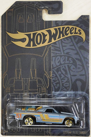 New 2019 Hot Wheels Custom '71 El Camino Satin and Chrome