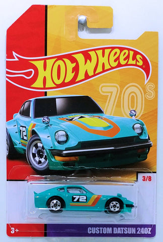 New 2019 Hot Wheels Custom Datsun 240Z Throwback Series Target Exclusive