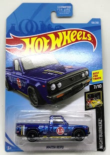 New 2019 Hot Wheels Mazda Repu Super Treasure Hunt Truck Nightburnerz