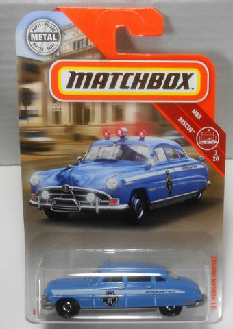 New 2019 Matchbox '51 Hudson Hornet Police Car