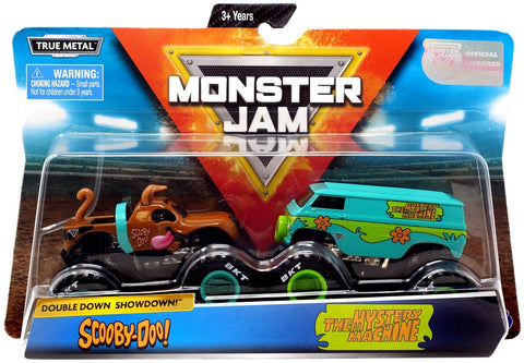 New 2019 Monster Jam Scooby-Doo! Double Down Showdown with The Mystery Machine Condition