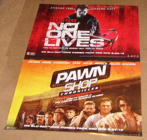 No One Lives & Pawn Shop Movie Poster 27x40 2012