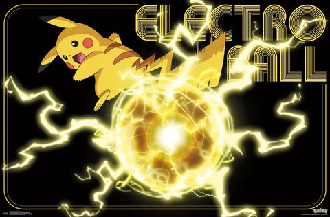 Pokemon - Pikachu Wall Poster 22x34 RP14861 UPC882663048618