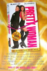 Pretty Woman 10th Anniversary Edition Movie Poster 27x40  Used Tracy Reiner, Valorie Armstrong, Jackie O'Brien, James Patrick Stuart, Frank Campanella, Rodney Kageyama, Ralph Bellamy, Alex Hyde-White, Julia Roberts, Larry Hankin