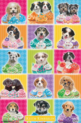 Puppy – Cupcake Poster 22x34 RP2258 UPC017681022580