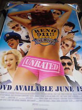 Reno 911 Miami the Movie Unrated Movie Poster 27x40 Used Brandon Molale, Jill-Michele Melean, Wendi McLendon-Covey, Jack Plotnick, Mary Birdsong, Jason Williams, Kathryn Fiore, David Koechner, Paul Rudd, Irina Voronina, Patton Oswalt