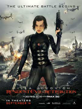 Resident Evil: Retribution Movie Poster 27X40