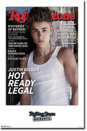 Rolling Stone – Justin Bieber Music Poster 22x34 RS5197 UPC017681051979