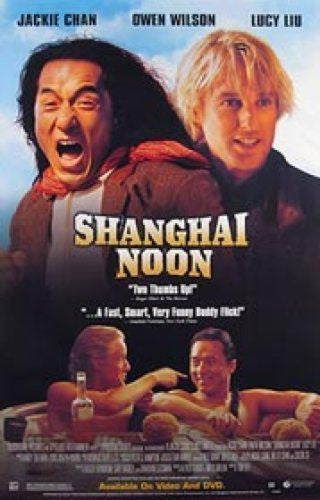 Shanghai Noon Movie Poster 27x40 Used MCP0022 Lucy Liu, Jackie