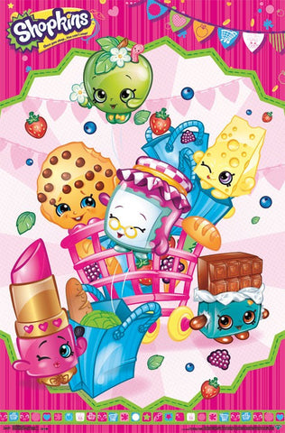 Shopkins - Cart Wall Poster 22x34 RP14179 UPC882663041794