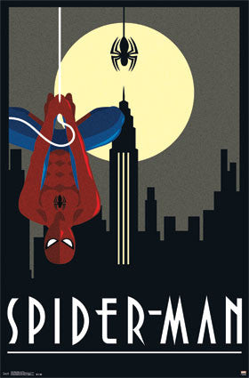 Spider-Man – Art Deco Poster 23x34 RP13232 UPC882663032327