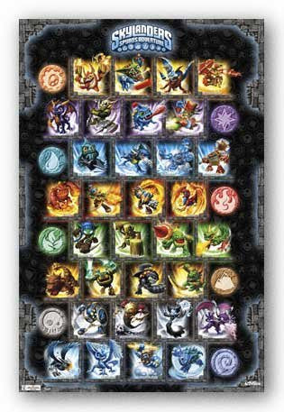 Skylanders – Grid Poster 22x34 RP5334 UPC017681053348