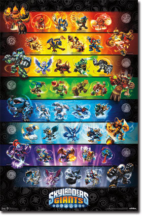 Skylanders 2 (Giants) – Group Poster 22x34 RP5807 UPC017681058077