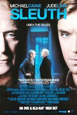 Sleuth Movie Poster 27x40 (2007) Used Kenneth Branagh, Michael Caine, Jude Law, Harold Pinter