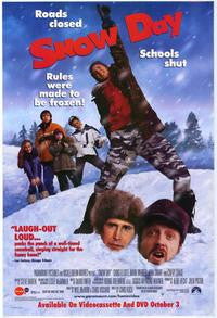 Snow Day Movie Poster 27x40 Used Chevy Chase, Josh Peck, Iggy Pop, Carly Pope, J Adam Brown, Schuyler Fisk, Lorena Gale, Rick Ash, Emmanuelle Chriqui, Dan Willmott, Jade Yorker, David Paetkau