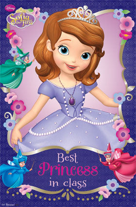 Sofia the First Movie Poster 22x34 RP6038 UPC017681060384 Disney