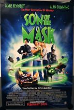 Son Of Mask Double Sided Movie Poster 27x40 Used Jeanette Cronin, Ryan Johnson, Paul Pantano, Kal Penn, Ling Hsueh Tang, Craig Walker, Sandy Winton, Colin Borgonon, Tina Bursill, Mona Marshall, Alyssa McClelland