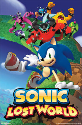Sonic – Lost World Poster 22x34 RP2262 UPC017681022627