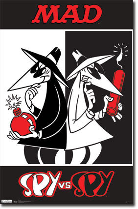 Spy Vs. Spy Poster 22x34 RP5411 Mad Cartoon