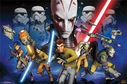 Star Wars Rebels - Group Movie Poster 22x34 RP13285 UPC882663032853