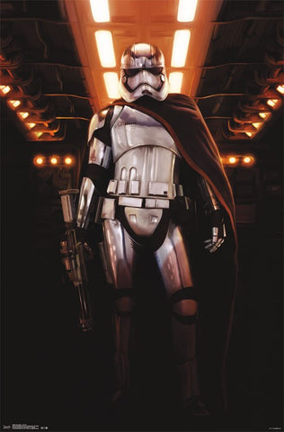 Star Wars The Force Awakens - Chrome Movie Poster 22x34 RP13965 UPC882663039654 SWTFA