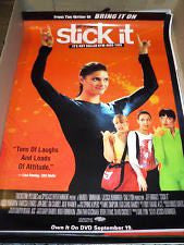 Stick It Movie Poster 27x40 Used Anne Lockhart, Sandi Craig, Svetlana Efremova, Gia Carides, Vanessa Lengies, Lee Garlington, Missy Peregrym, Annie Corley, Rif Hutton, Julie Warner, John Kapelos, Corinne Reilly
