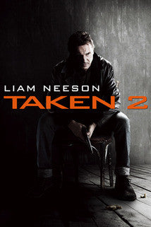 Taken 2 Movie Poster 27X40 Used Kevork Malikyan, Olivier Rabourdin, Liam Neeson, Luenell, DB Sweeney, Rade Serbedzija, Famke Janssen, Jon Gries, Leland Orser, Alain Figlarz, Frank Alvarez, Maggie Grace