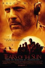 Tears of the Sun Movie Poster 27x40 Used Chad Smith, Howard Mungo, Pierrino Mascarino, Sammi Rotibi, Justin Rodgers Hall, Tom Skerritt, Bruce Willis, Peter Mensah, Allison Dean, Cornelia Hayes O'Herlihy, Mark Bedell