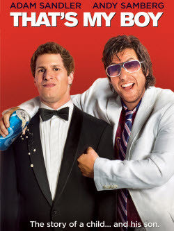 That’s My Boy Movie Poster 27X40 Used Adam Sandler, Abdoulaye NGom, Dennis Dugan, Leighton Meester, Dana Goodman, Dan Patrick, Mackenzie Hawe, Andy Samberg, Jeffrey Corazzini, Jennifer De Minco, Nick Swardson, Alan Thicke