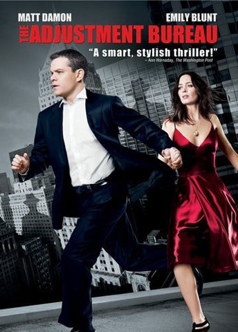 The Adjustment Bureau 2011 Movie Poster 27X40 Used Matt Damon, Emily Blunt, Lisa Thoreson