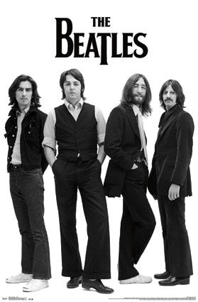 The Beatles – White Poster RP13003 22x34 UPC882663030033