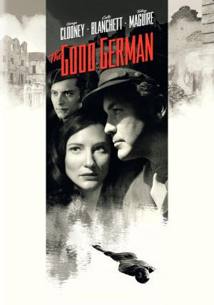 The Good German Movie Poster 27x40 Used Cate Blanchett, Tobey Maguire, Michael Bravo, Tony Curran, Don Pugsley, David Willis, Dave Power, Beau Bridges, Zvonimir Hace, Jack Thompson, Brandon Keener, Leland Orser, George Clooney, Gian Franco Tordi