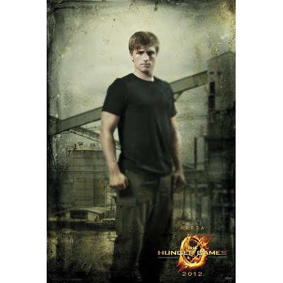 The Hunger Games – Peeta Movie Poster 22x34 RP0463 UPC017681004630