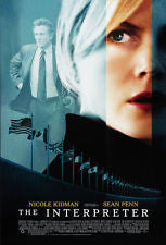 The Interpreter Movie Poster Double Sided 27x40 Used Nicole Kidman, Sean Penn, Julie Jei, John Knox, David Zayas, Tsai Chin, Curtiss Cook, Robert Myers, Ed Onipede Blunt, Antonio Saillant, Marshall Factora, Yvan Attal, Chris McKinney, Michael Wright