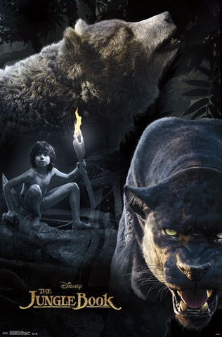 The Jungle Book - Group Movie Poster RP14258 23x34 UPC882663042586 Disney