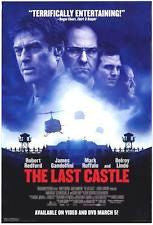 The Last Castle Movie Poster 27x40 Used Kristen Shaw, Steve Burton, Michael Davis, Robin Wright, Brian Goodman, Dean Miller, Robert Redford, David Powledge, James Gandolfini, Michael Irby, Sam Ball