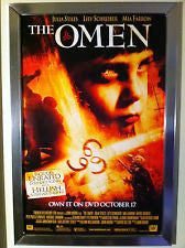 The Omen 666 Movie Poster 27x40 The Omen (2006) Used Harvey Stephens, Amy Huck, Federico Pacifici, Mia Farrow, Richard Rees, Michael Gambon, Pete Postlethwaite, Kammy Darweish, Nikki Amuka-Bird, Liev Schreiber, Julia Stiles