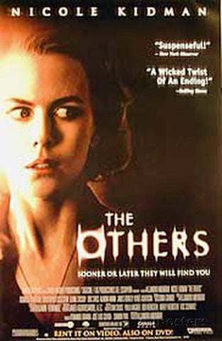 The Others Movie Poster 27x40 Used Keith Allen, Fionnula Flanagan, Nicole Kidman, Michelle Fairley, Renee Asherson, Eric Sykes, Elaine Cassidy, Ricardo López, Christopher Eccleston