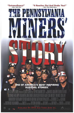 The Pennsylvania Miners’ Story Movie Poster 27X40 Used Kevin McClatchy, Michael Bowen, Jeff Hochendoner, John Ratzenberger, Tom Bower, Dylan Bruno, William Mapother, Lucinda Jenney, Gareth Williams, Jack Baun, Marisa Ryan