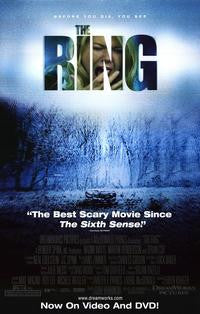 The Ring 2002 Movie Poster 27x40 Used Naomi Watts