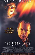 The Sixth Sense Movie Poster 27x40 Used MCP0013 Bob Bowersox, Olivia Williams, Trevor Morgan, Peter Anthony Tambakis, Gina Allegro, Patrick McDade, Mischa Barton, Bruce Willis, Sean Oliver, Samia Shoaib