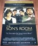 The Son’s Room Movie Poster 27x40 Used